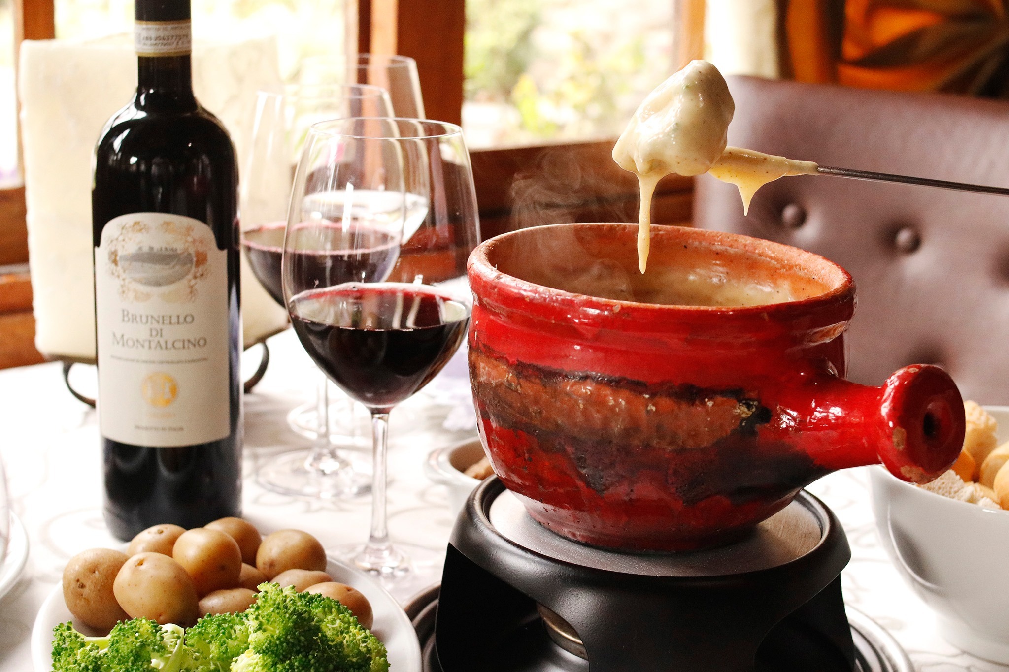 Fondue em Gramado