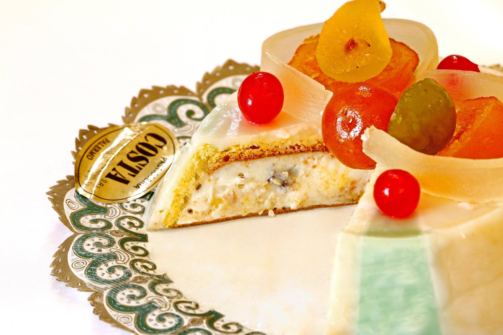 Cassata siciliana o que comer em Palermo