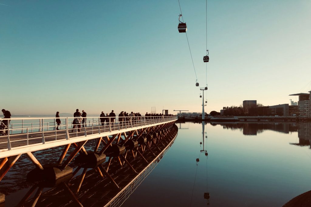 Parque das Nações em Lisboa