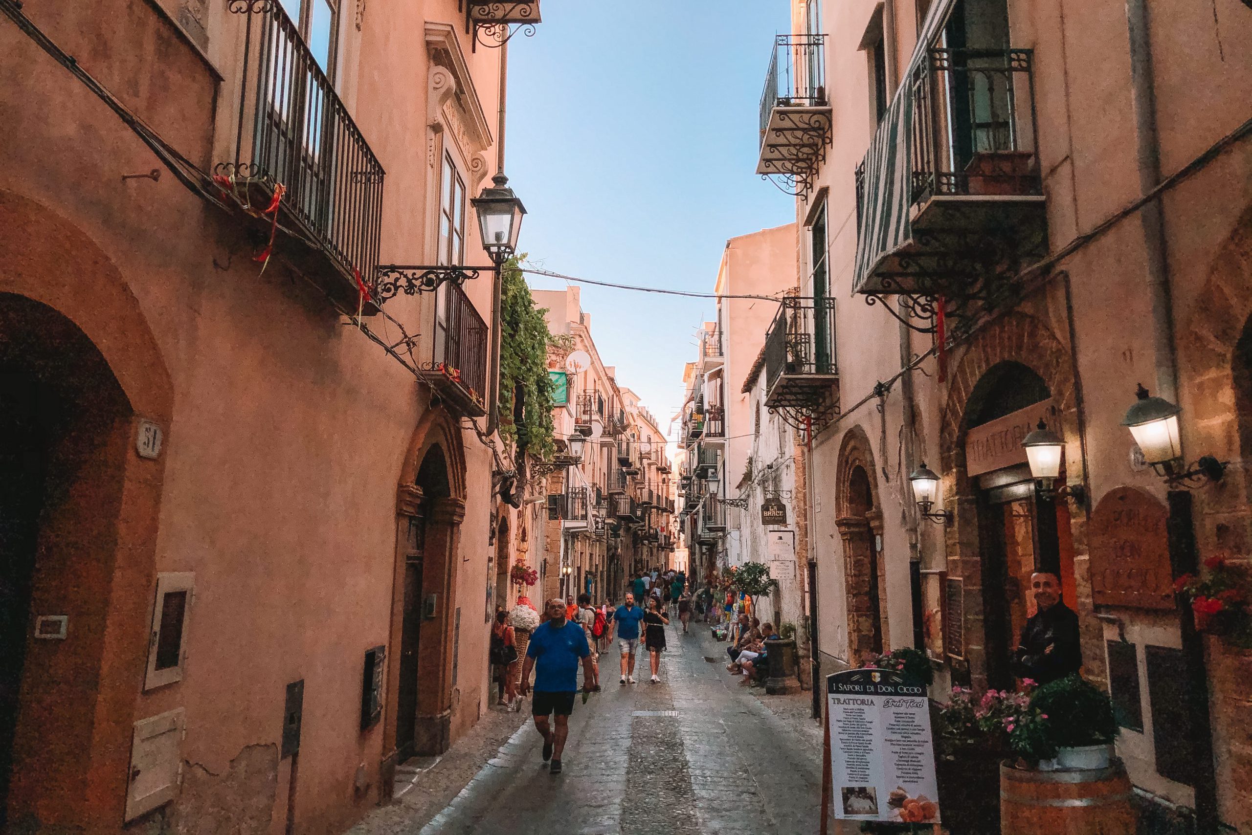 Roteiro de 1 dia em Cefalù - centro histórico