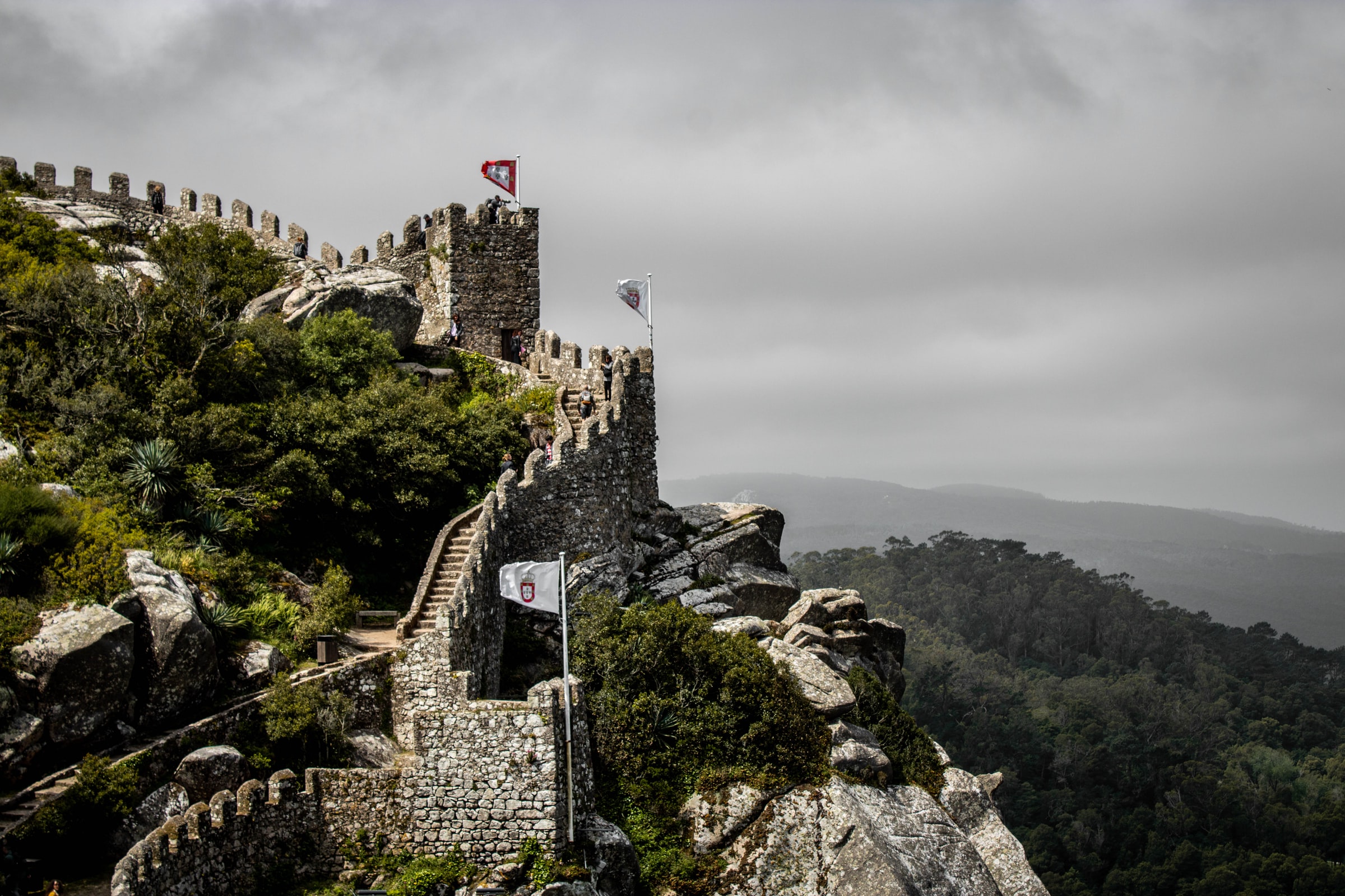 Castelo dos Mouros, em Sintra