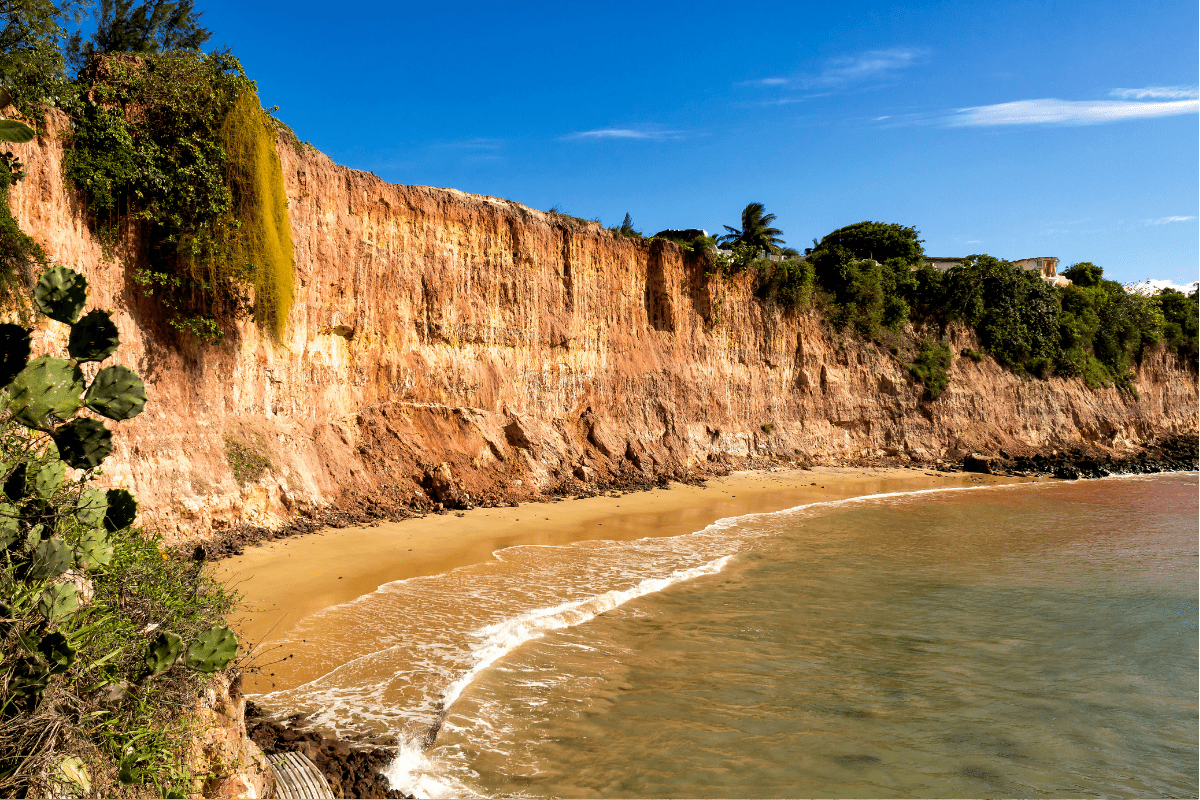 Baía dos Golfinhos na Praia de Pipa