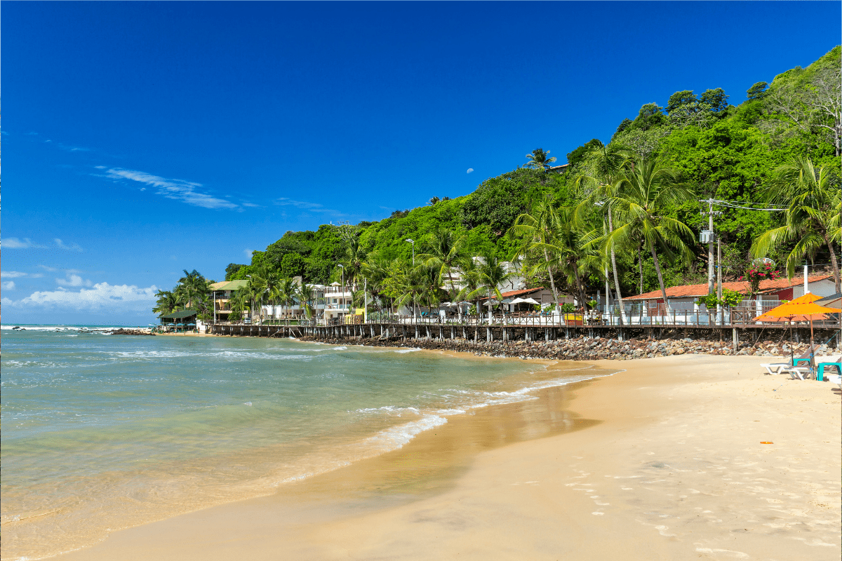 Praia do Centro em Pipa, Rio Grande do Norte