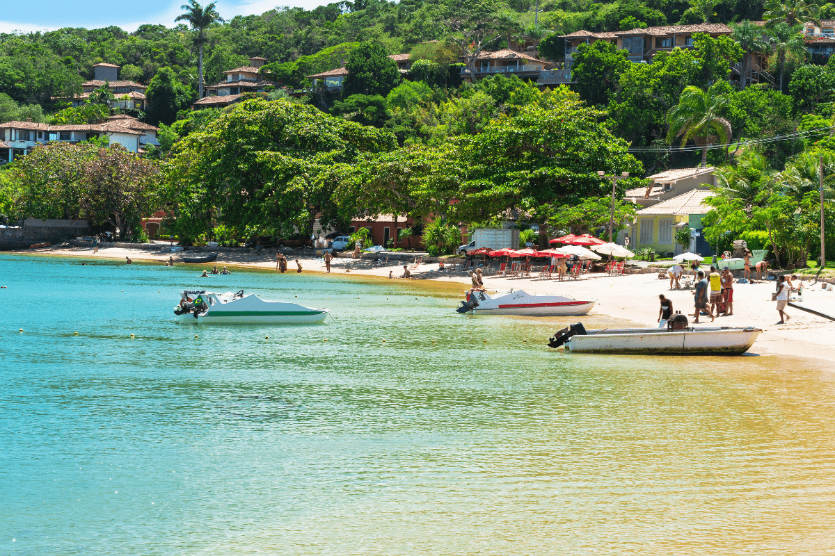 Baía em Búzios, no RJ