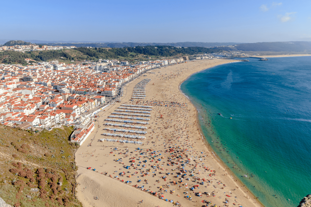 Praia de Nazaré, Portugal