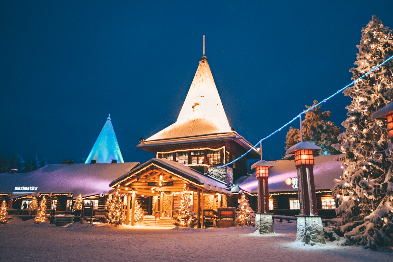 Escritório do Papai Noel em Rovaniemi, na Lapônia