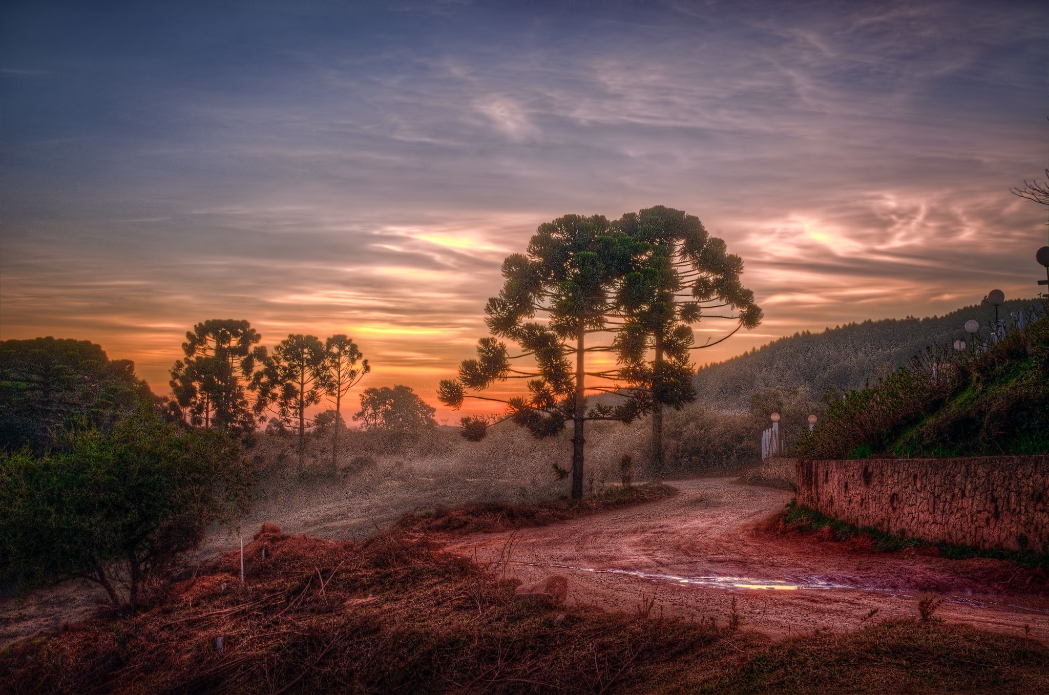 Pôr do sol em Monte Verde Minas Gerais