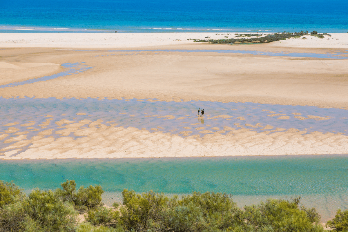 Ria Formosa no Algarve, Portugal