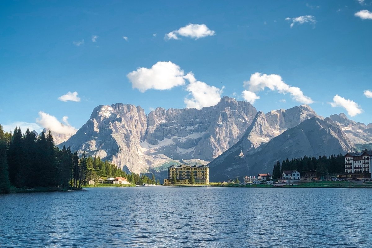 Lago di Misurina, Dolomitas, Itália