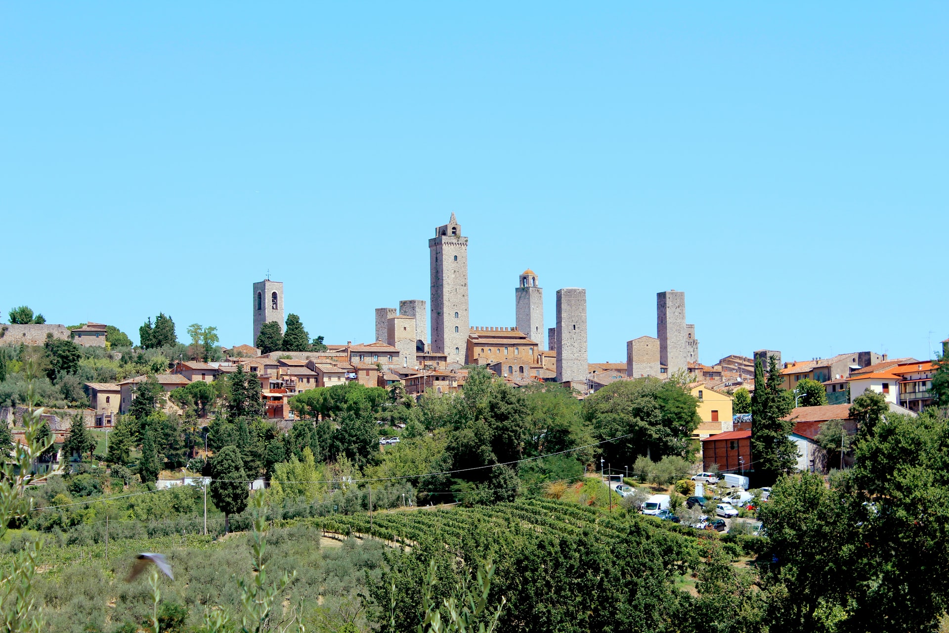 Torres de San Gimignano, na Itália