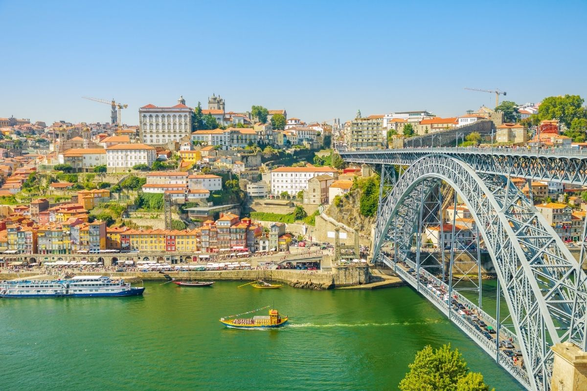 Ribeira do Porto, em Portugal