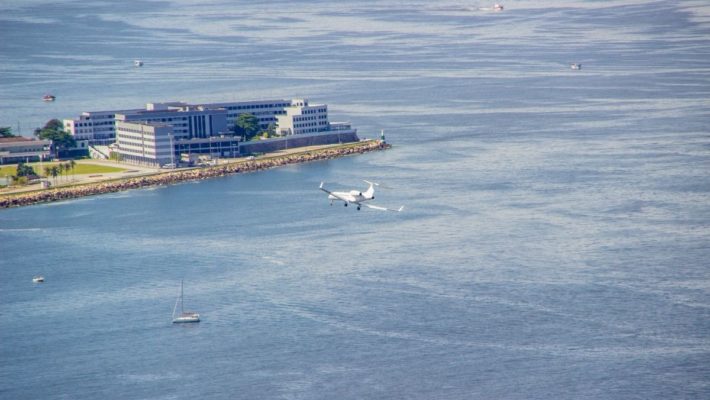 Aeroporto Santos Dumont, no Rio de Janeiro