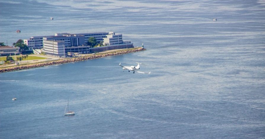 Aeroporto Santos Dumont, no Rio de Janeiro