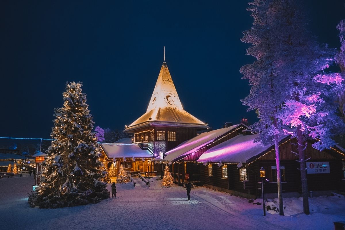 Escritório do Papai Noel na Santa Claus Village, em Rovaniemi
