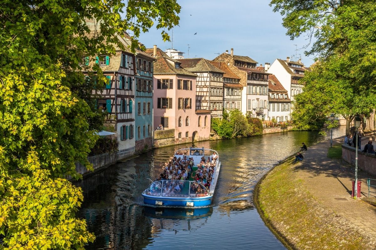 Passeio de barco em Estrasburgo