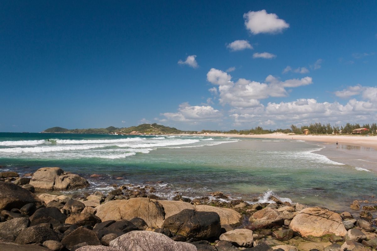 Praia da Ferrugem em Garopaba, Santa Catarina