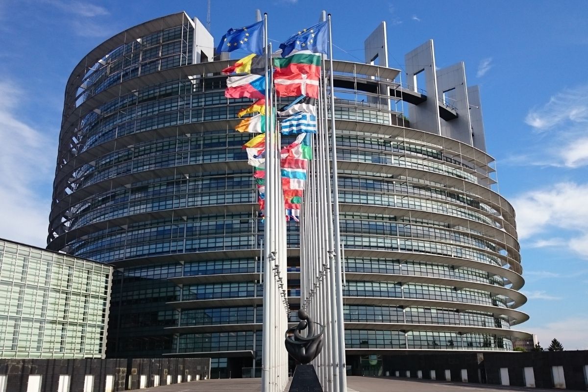 Parlamento Europeu em Estrasburgo, na França