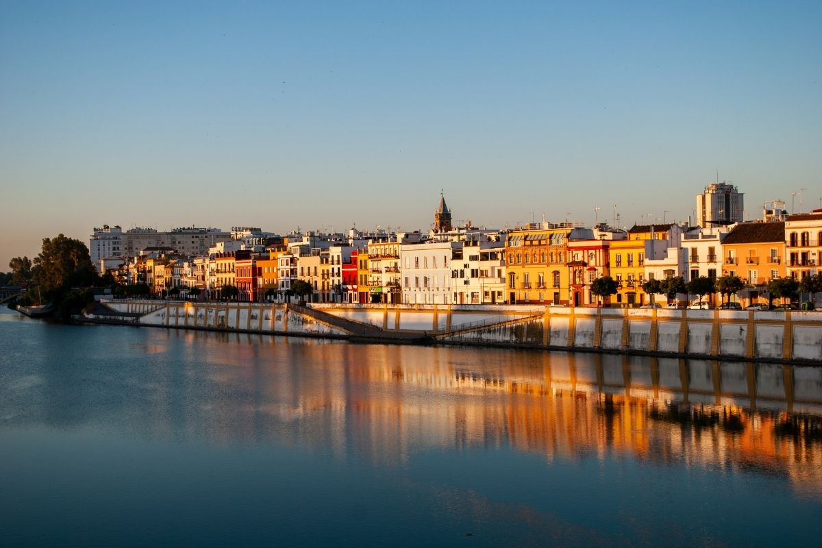 Bairro Triana em Sevilha, na Espanha