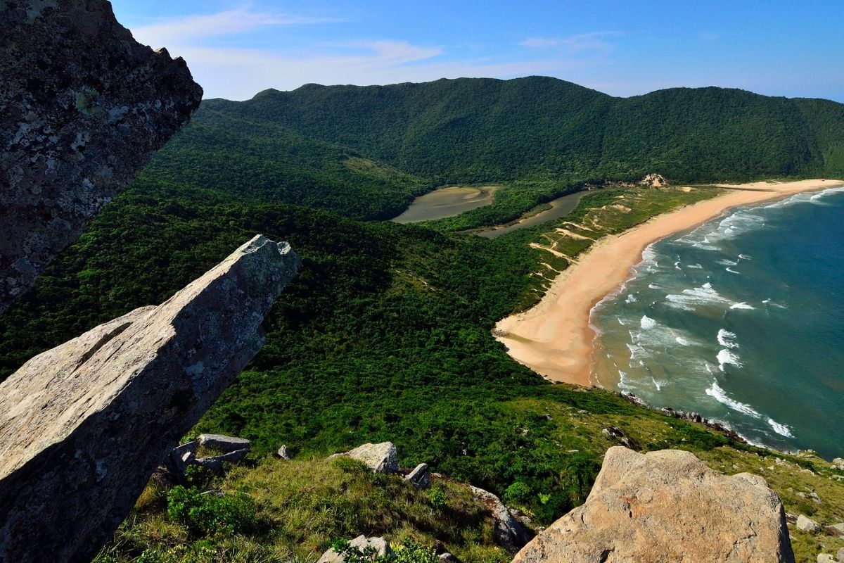 Trilha do Morro da Coroa em Florianópolis