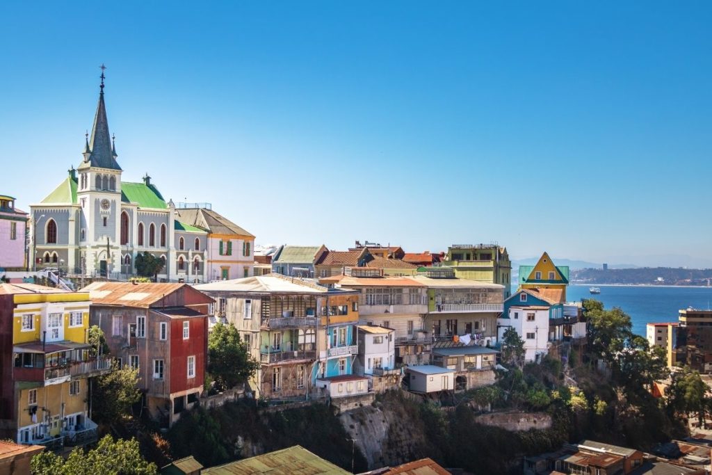 Cerro Concepción em Valparaíso, no Chile