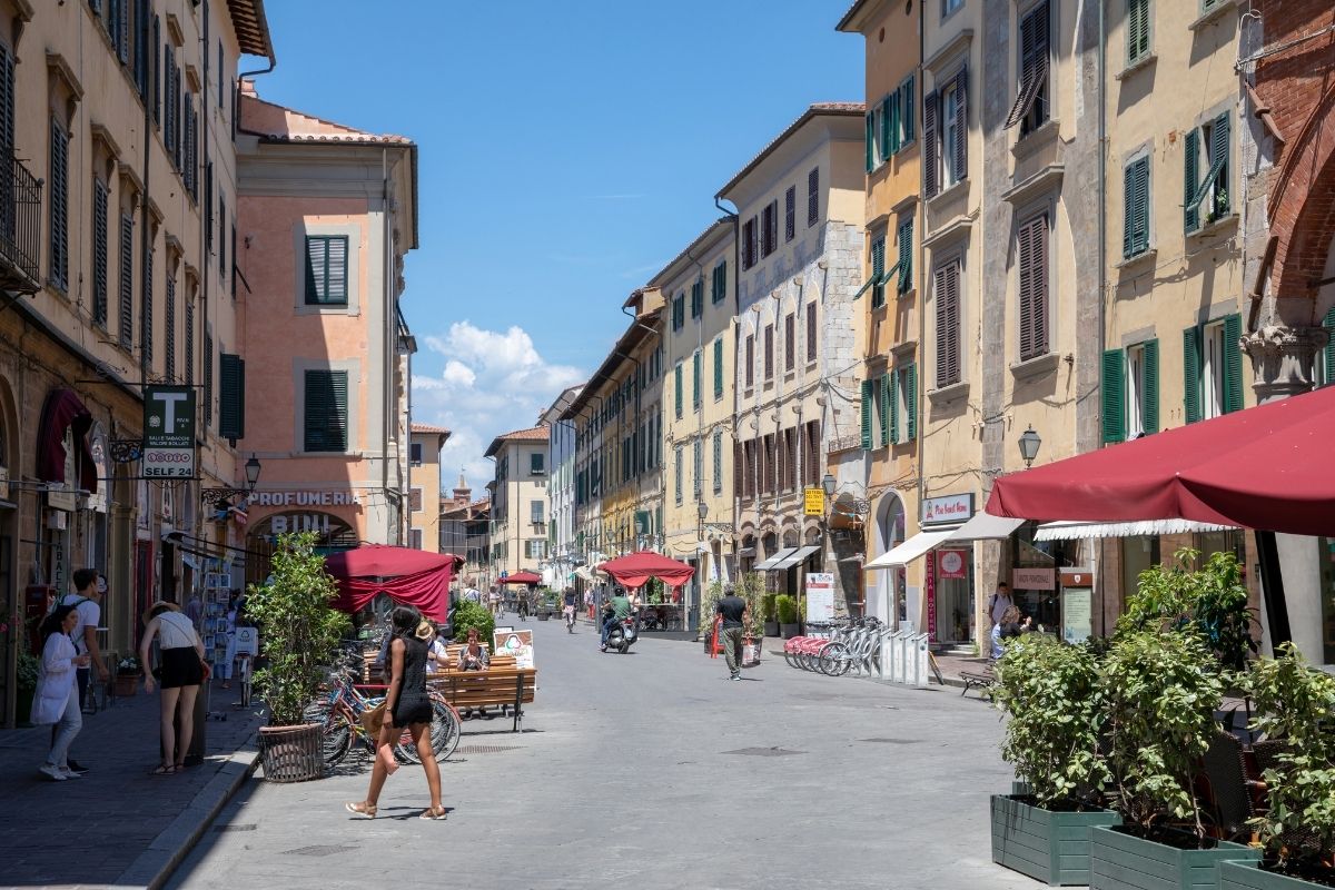 O que fazer em Pisa: Borgo Stretto