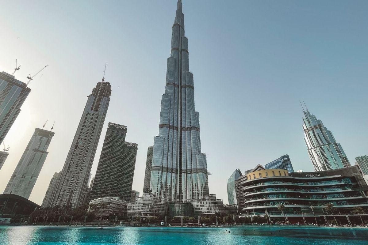 Dubai Downtown e o icônico Burj Khalifa