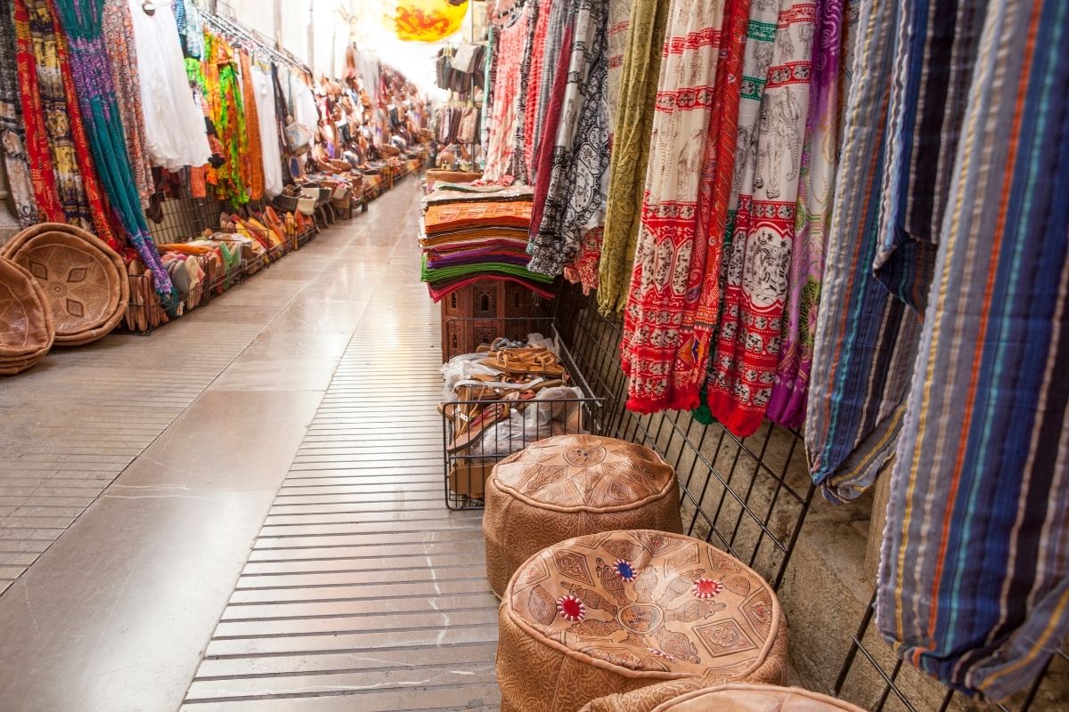 Mercado árabe de Alcaiceria, na Espanha