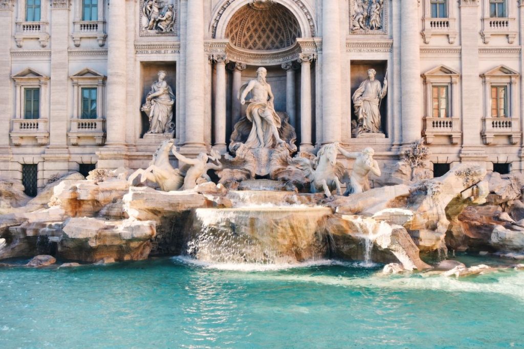 Fontana di Trevi em Roma