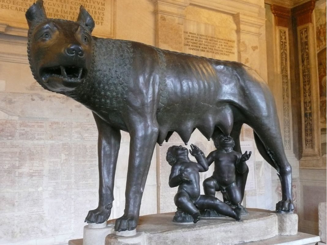 Loba Capitolina nos Museus Capitolinos