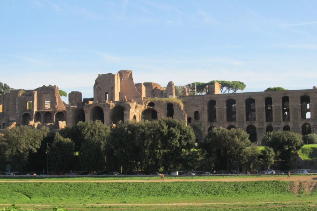 Termas de Carcalla em Roma, na Itália