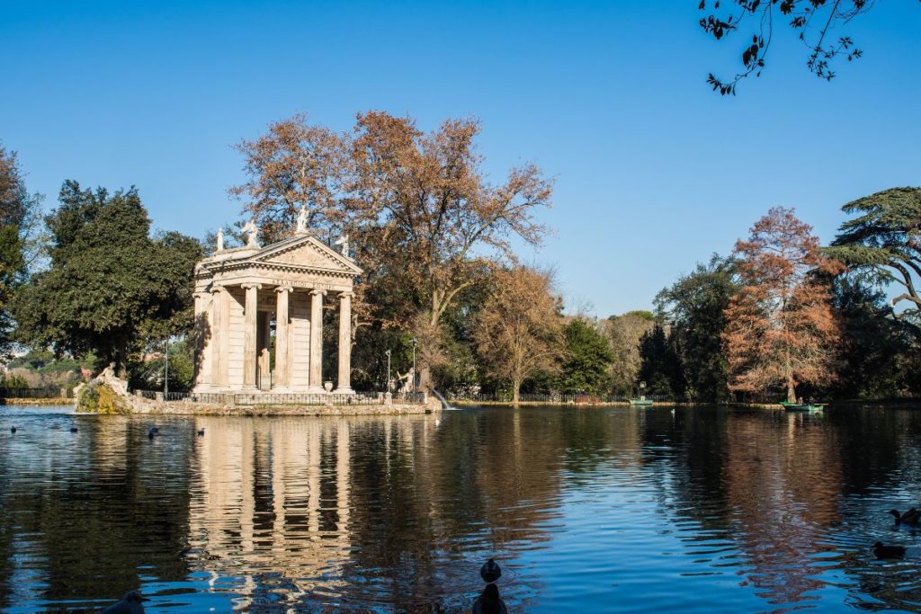 Villa Borghese em Roma, na Itália