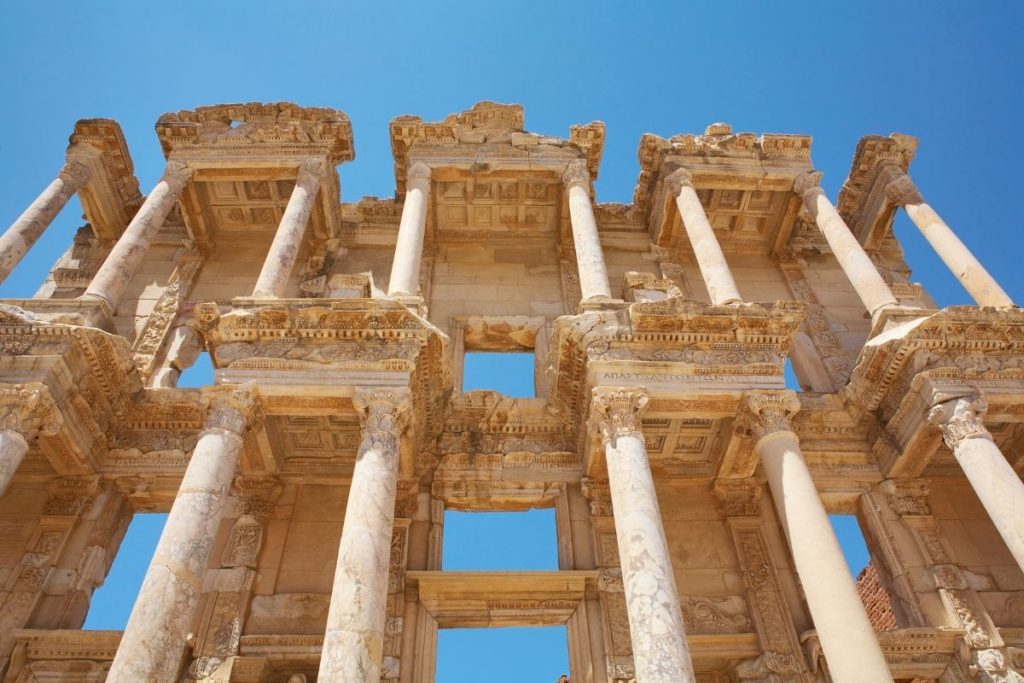 Biblioteca de Celso no Sítio Arqueológico de Éfeso