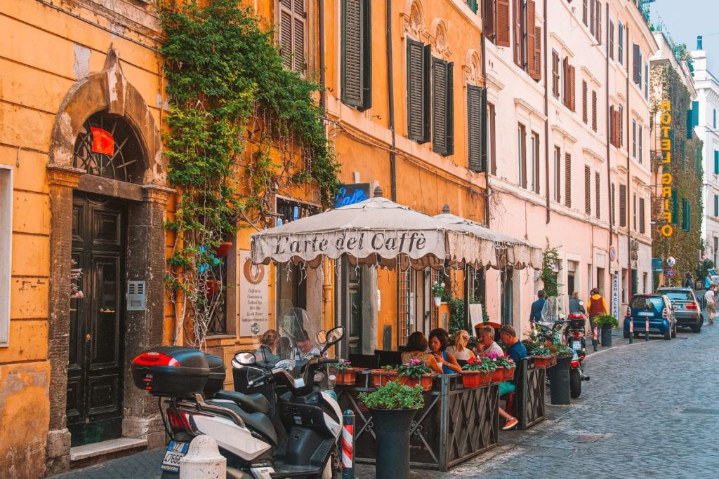 Bairro de Monti, em Roma