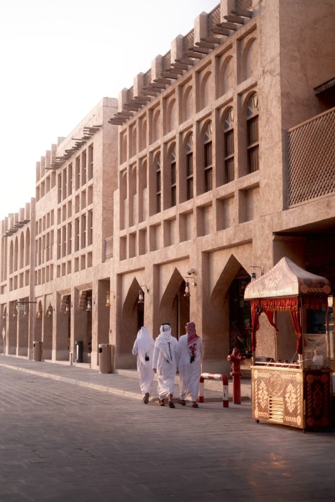 Souq Waqif em Doha, Qatar