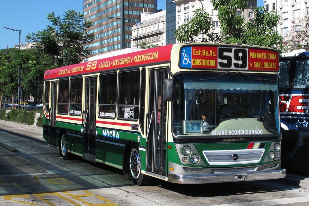 Ônibus municipal de Buenos Aires, na Argentina