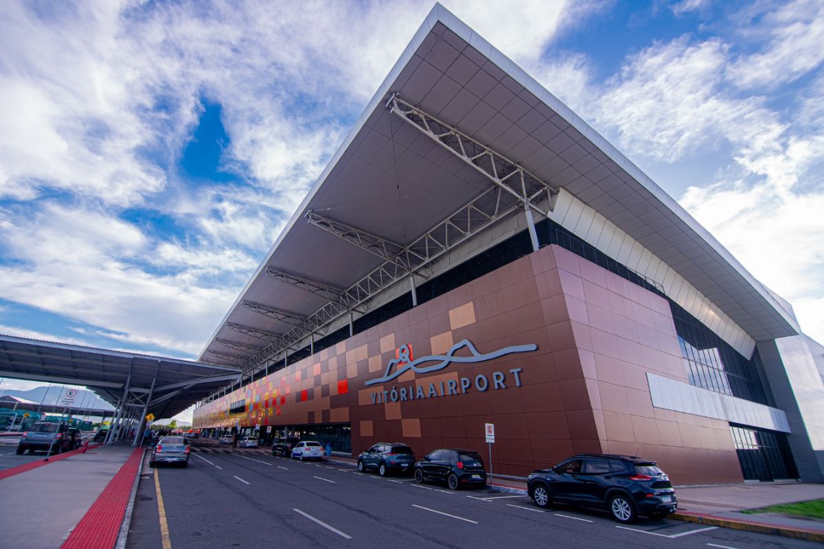 Área de desembarque do Aeroporto de Vitória
