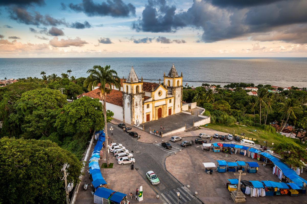 Vista a partir do Alto da Sé, em Olinda