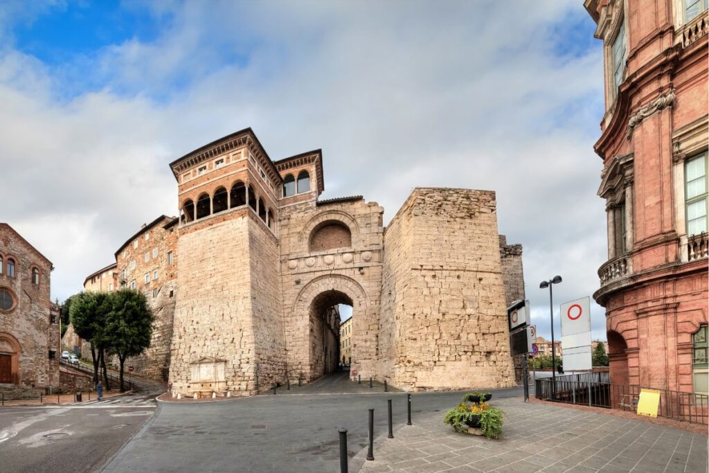Arco Etrusco em Perugia