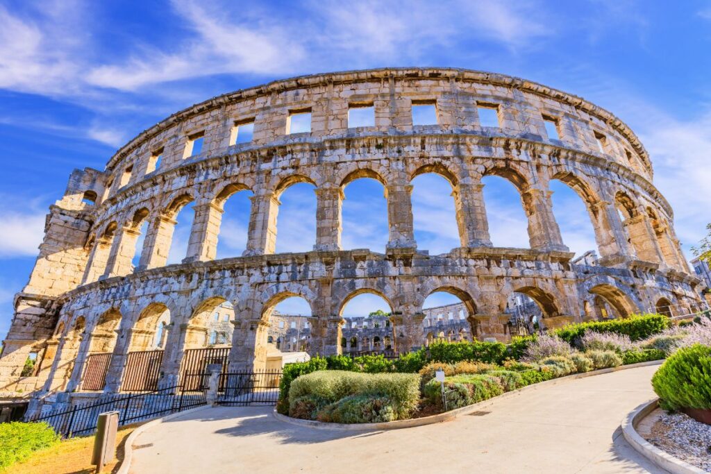 Arena de Pula, na Croácia