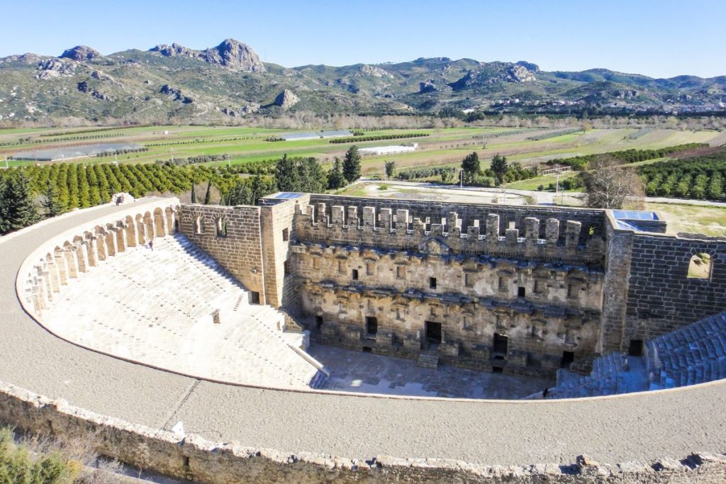 Sítio Arqueológico de Aspendos, em Antália