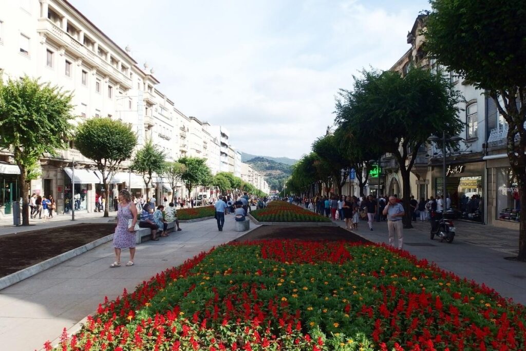Avenida da Liberdade, em Braga