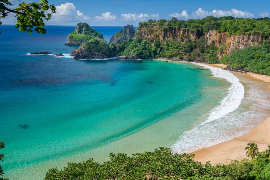 Baía do Sancho, em Fernando de Noronha