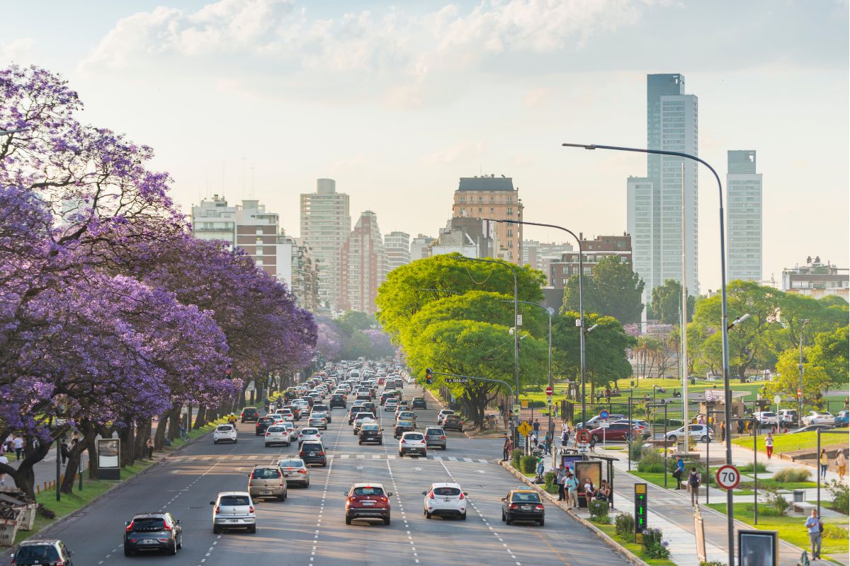 Bairro de Palermos em Buenos Aires