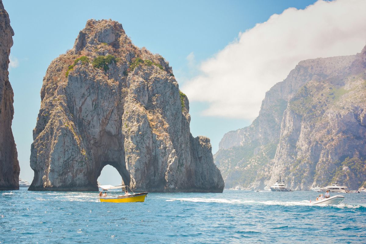 Barco em Capri