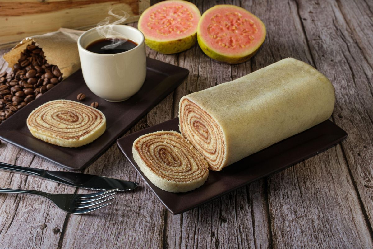 Bolo de Rolo típico de Pernambuco