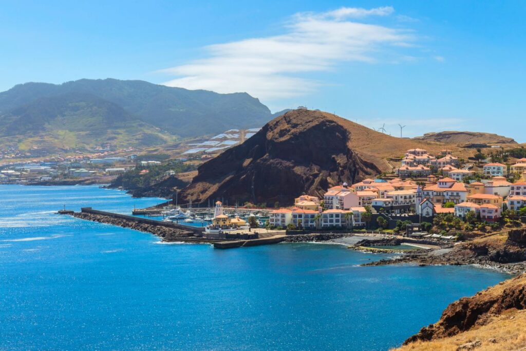 Vila de Caniçal, na Ilha da Madeira