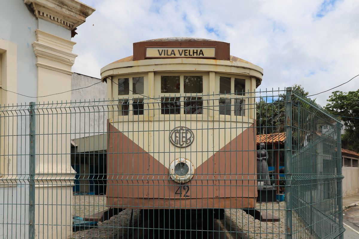 Bonde da Casa da Memória, em Vila Velha