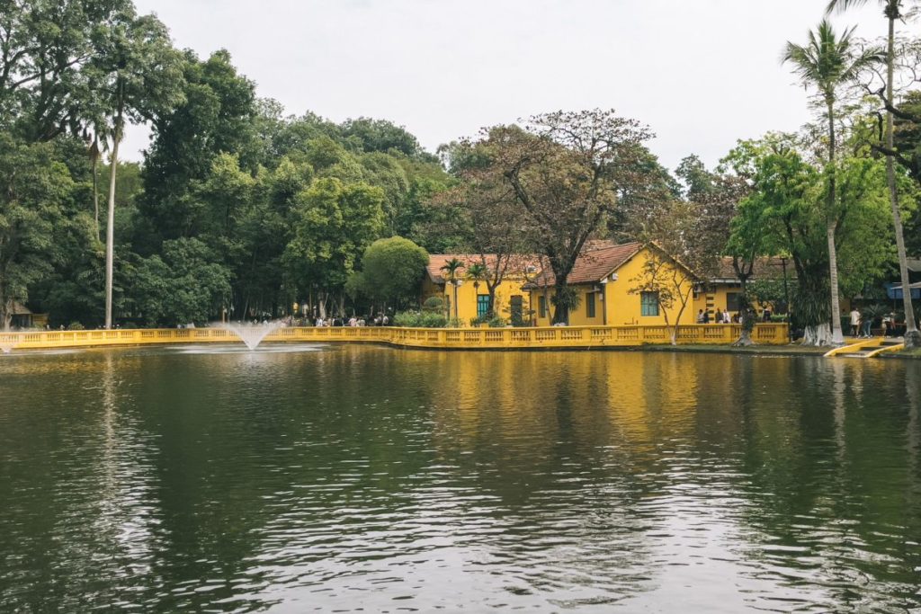 Uma das casas em que Ho Chi Minh morou