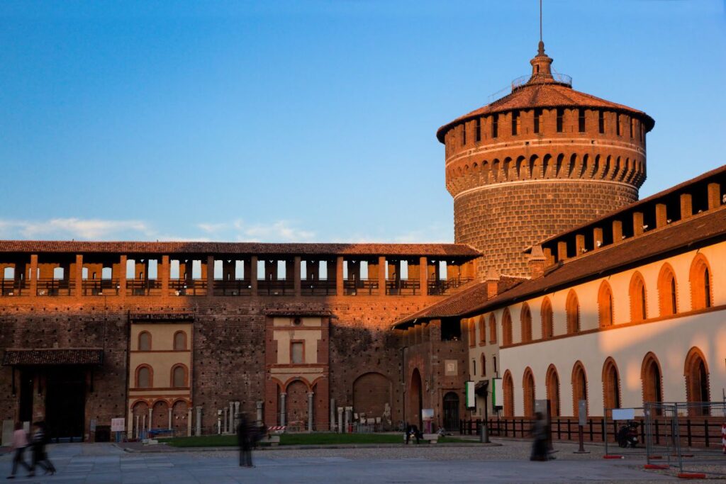 Castello Sforzesco, em Milão