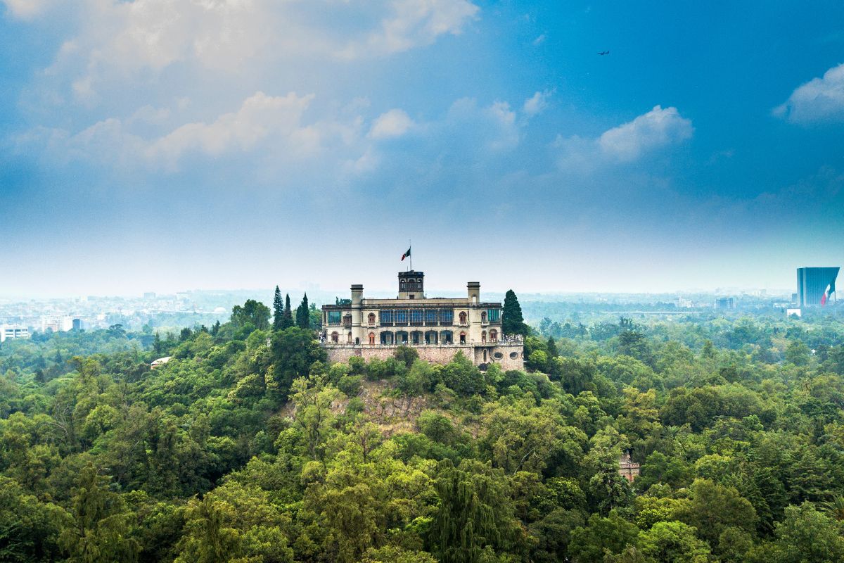 Panorama do Castelo de Chapultepec